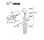 Bosch 0 611 255 542 GBH 2-26 DBR Universal Rotary Hammer 240 V / GB Spare Parts GBH2-26DBR